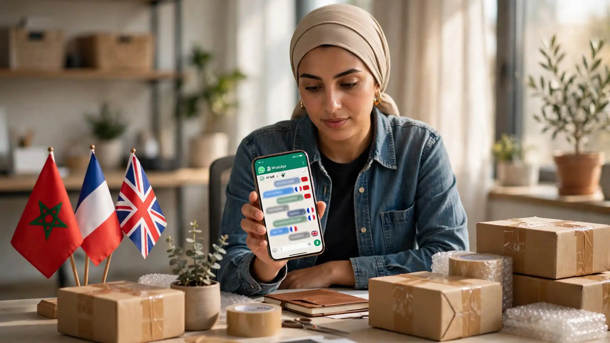 Vendre en arabe, en français et en anglais sans parler les trois
