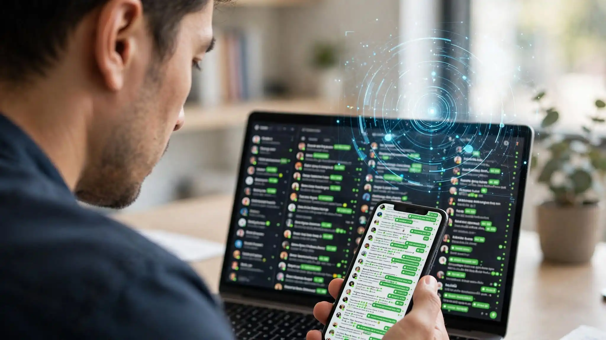 Hundreds of WhatsApp messages a day: how to answer every one
